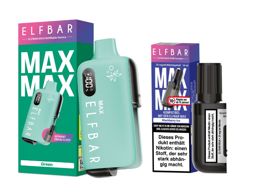 Elfbar Max Set inkl. Liquid Pod