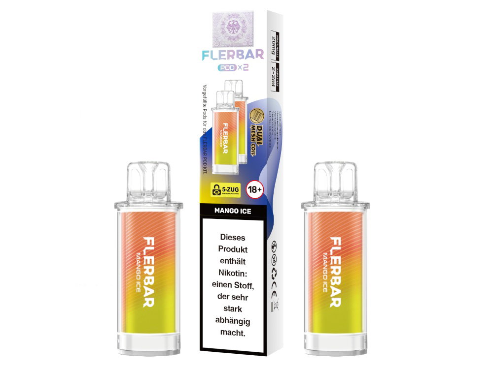 Flerbar - POD (2 Stück pro Packung) - Prefilled