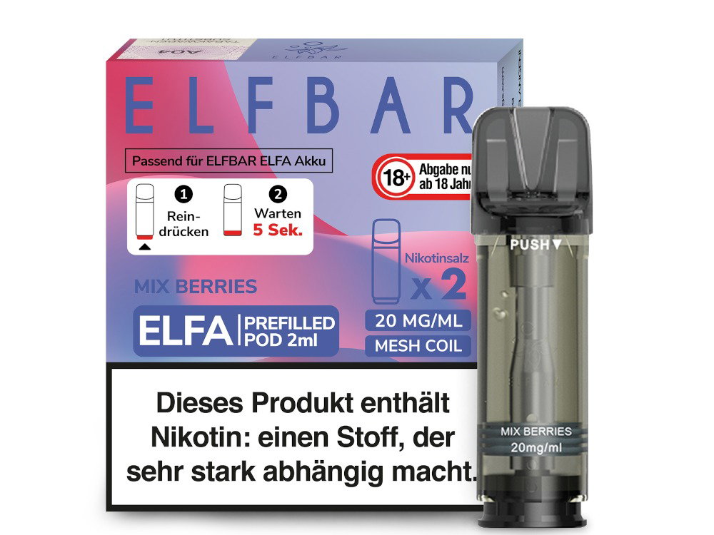 Elfbar Elfa Pod 20mg/ml (2 Stück) - Prefilled
