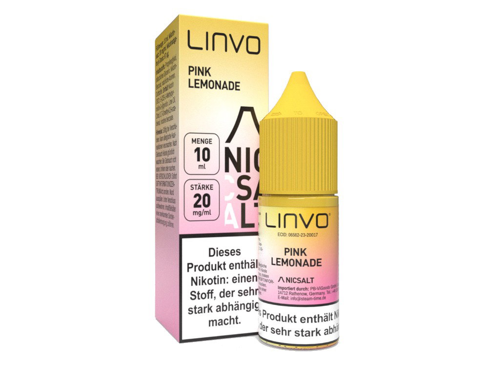 Linvo Nikotinsalz-Liquid Pink Lemonade 20 mg/ml