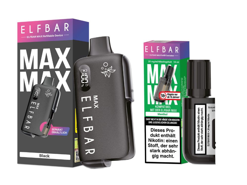 Elfbar Max Set inkl. Liquid Pod