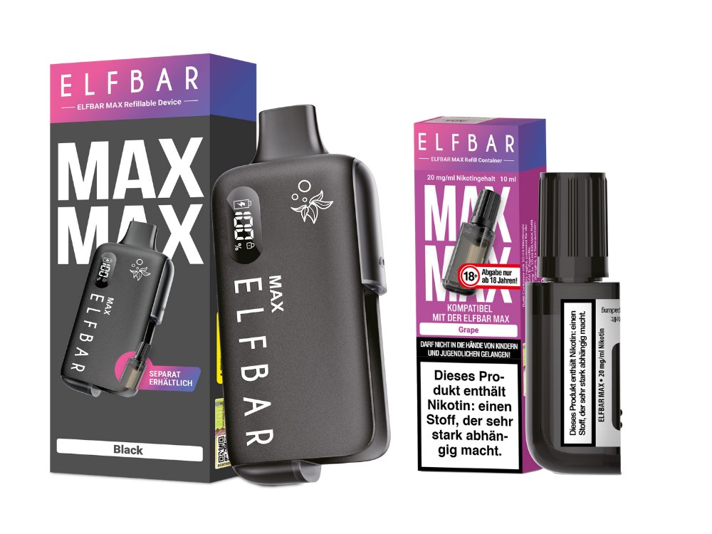Elfbar Max Set inkl. Liquid Pod