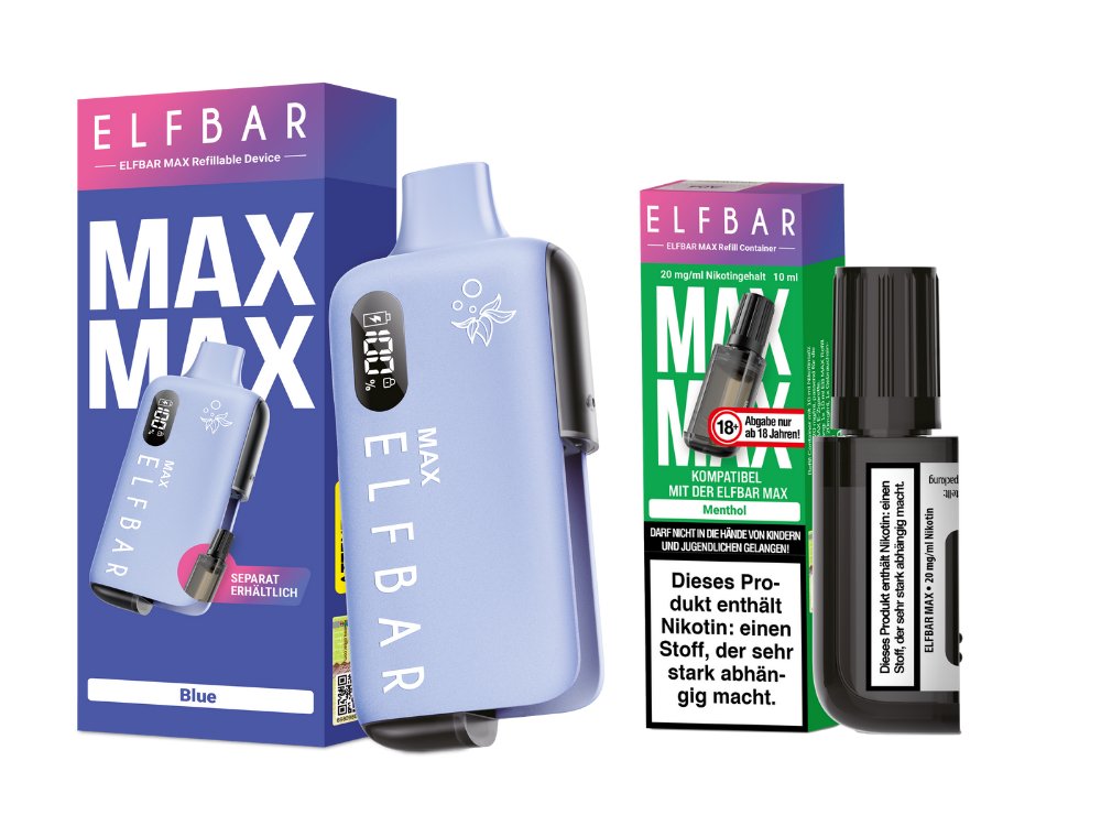 Elfbar Max Set inkl. Liquid Pod