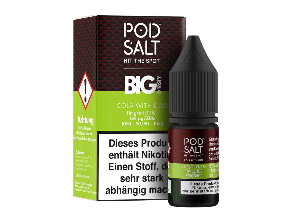 Pod Salt Fusion Cola with Lime Nikotinsalz-Liquid