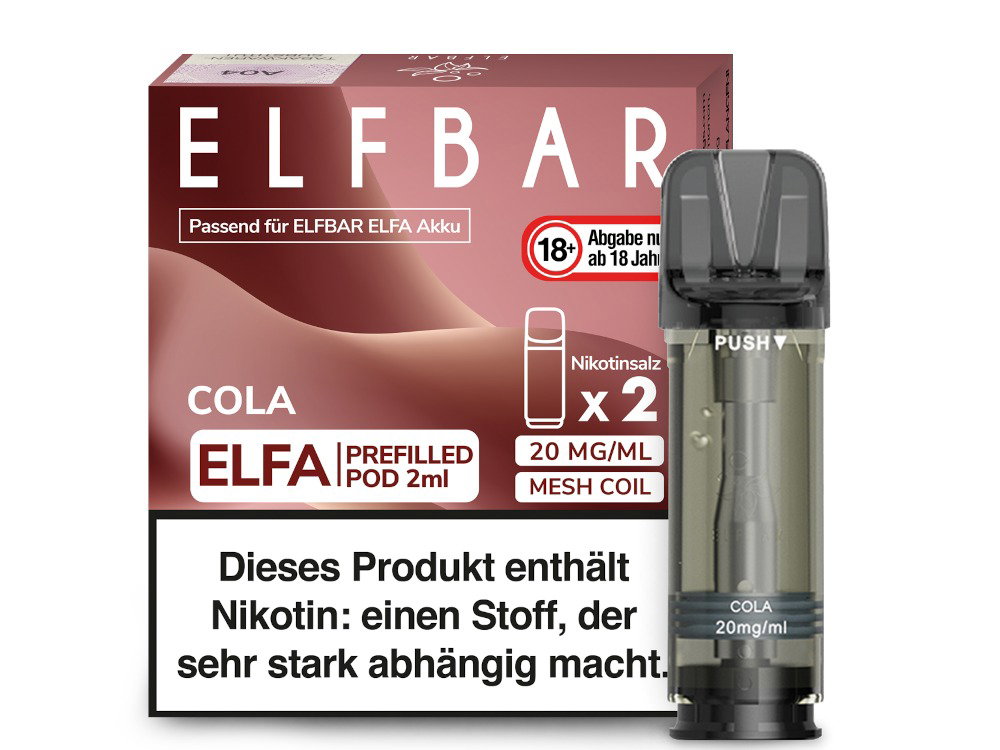 Elfbar Elfa Pod 20mg/ml (2 Stück) - Prefilled
