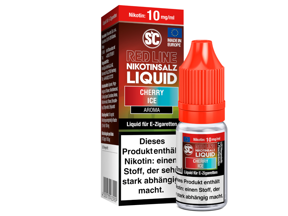 SC Red Line Cherry Ice Nikotinsalz-Liquid 10 mg/ml