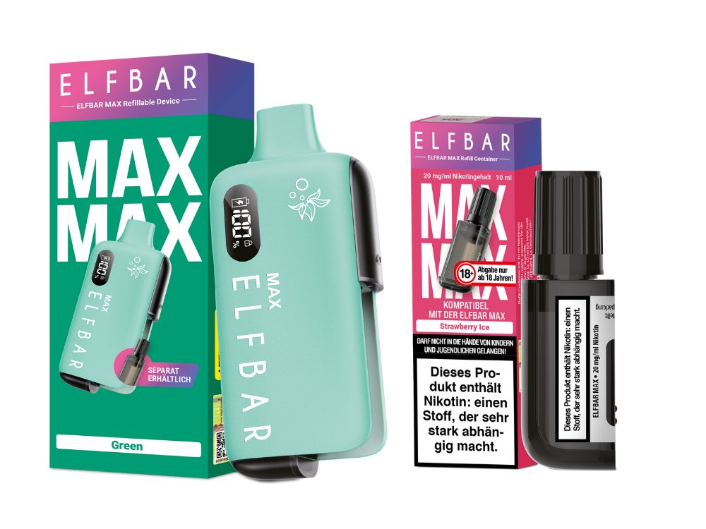 Elfbar Max Set inkl. Liquid Pod