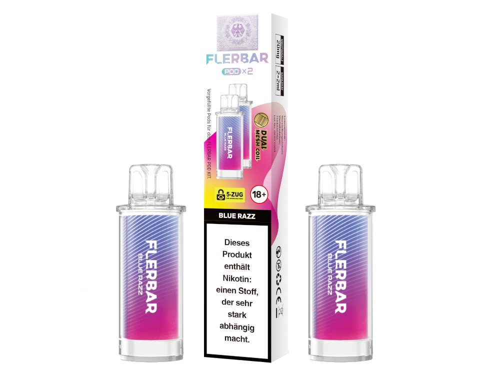 Flerbar - POD (2 Stück pro Packung) - Prefilled