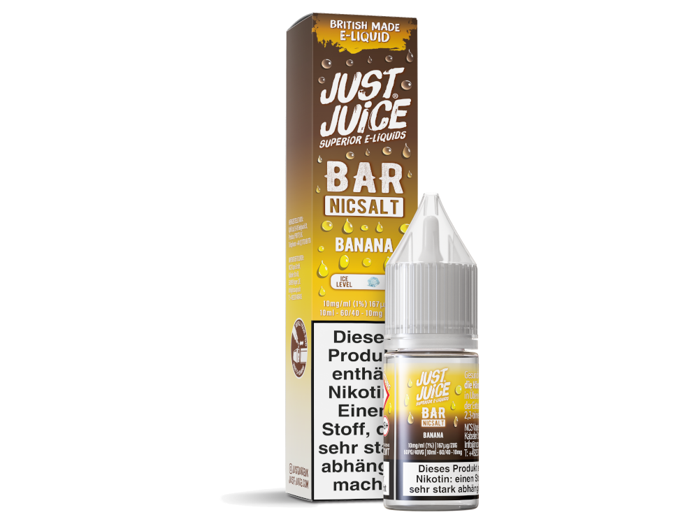 Just Juice - Bar - Nikotinsalz Liquid - Banana