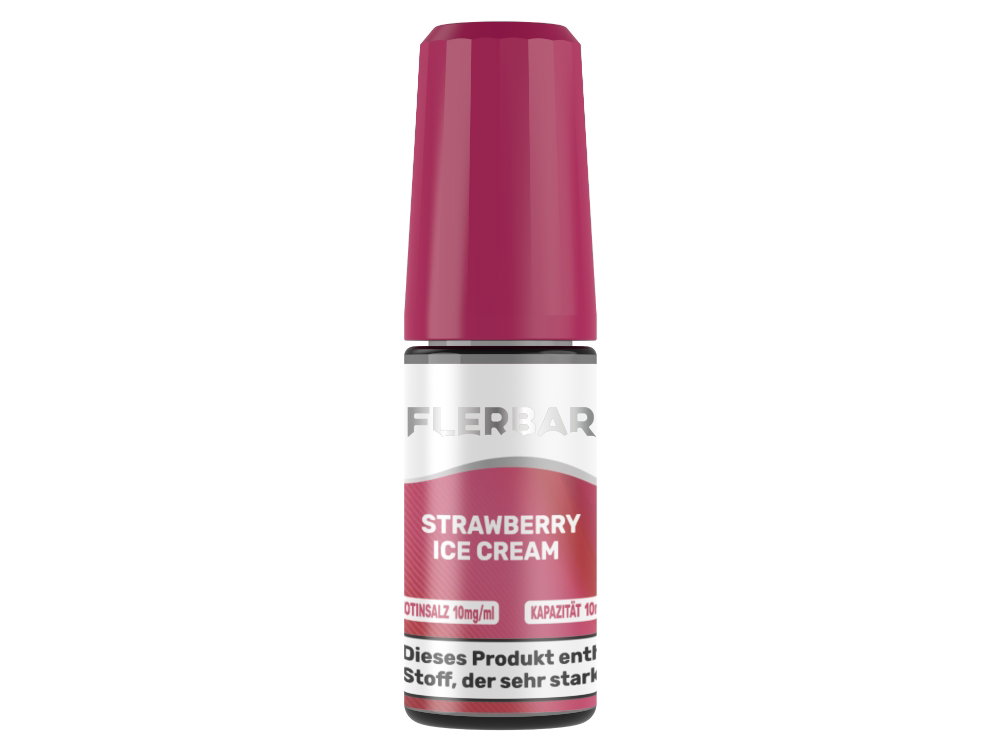 Flerbar Liquid - Nikotinsalz Liquid - Strawberry Ice Cream