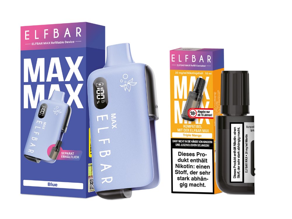 Elfbar Max Set inkl. Liquid Pod