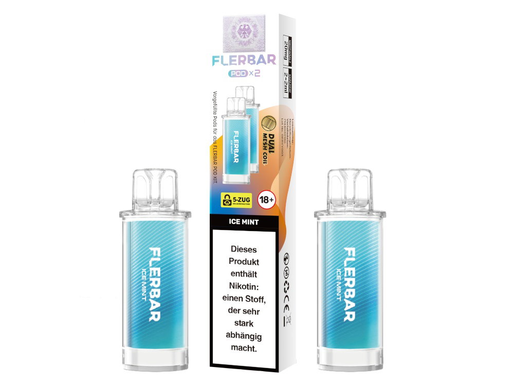 Flerbar - POD (2 Stück pro Packung) - Prefilled