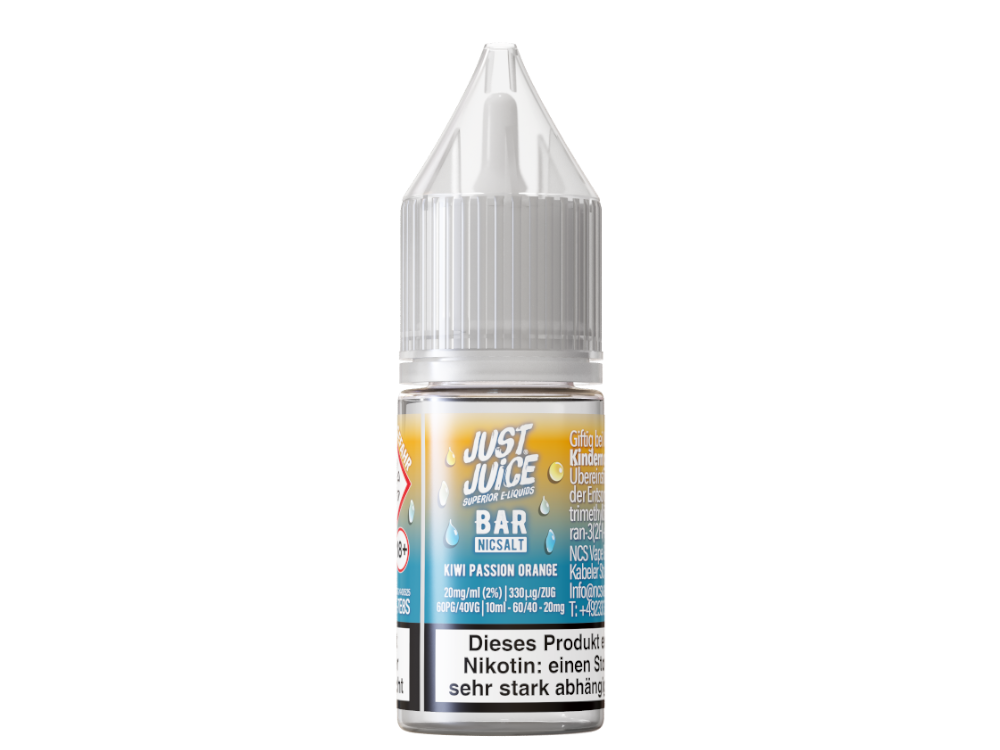 Just Juice - Bar - Nikotinsalz Liquid - Kiwi Passion Orange