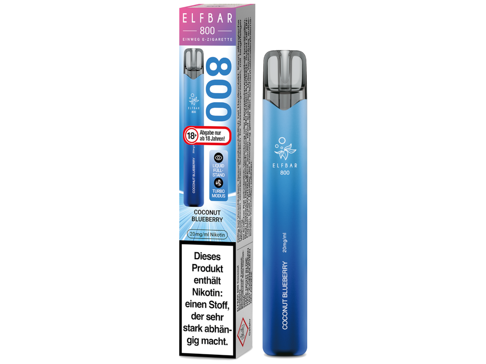 Elfbar 800 Einweg E-Zigarette - Prefilled