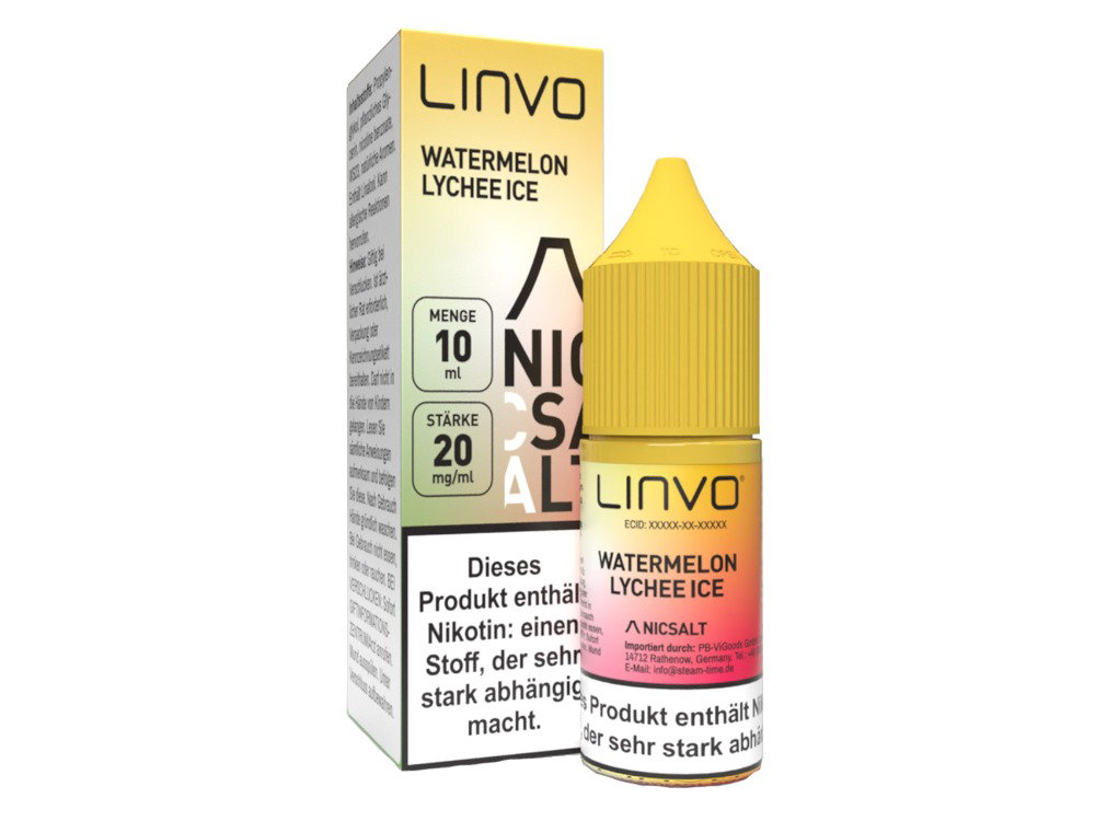 Linvo Nikotinsalz-Liquid Watermelon Lychee Ice 20 mg/ml