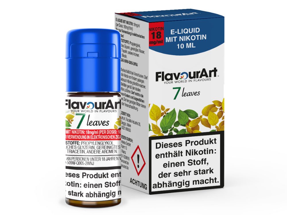 FlavourArt - E-Zigaretten Liquid - 7 Leaves