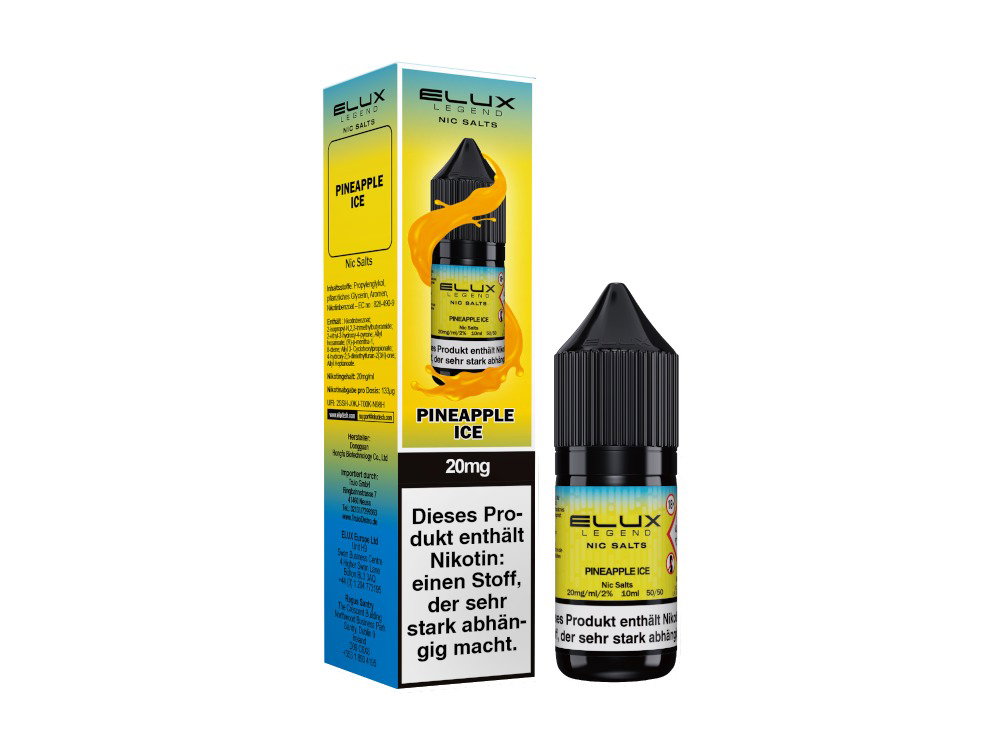 Elux - Nikotinsalz Liquid  - Pineapple Ice