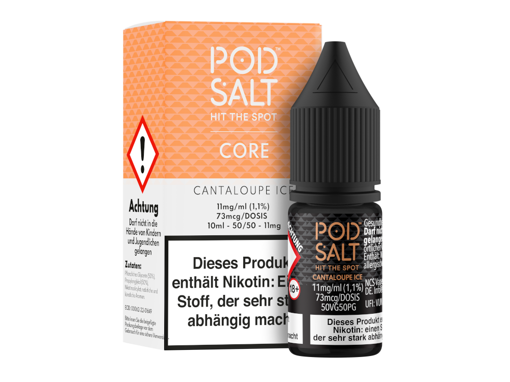 Pod Salt Core Nikotinsalz-Liquid Cantaloupe Ice