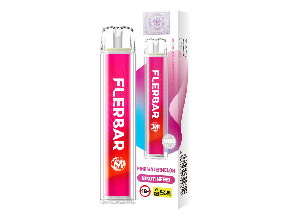 Flerbar - M Einweg E-Zigarette ohne Nikotin - Prefilled