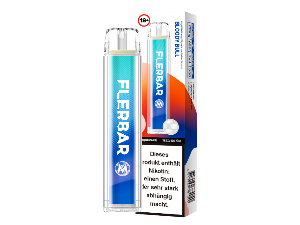 Flerbar - M Einweg E-Zigarette  - Prefilled