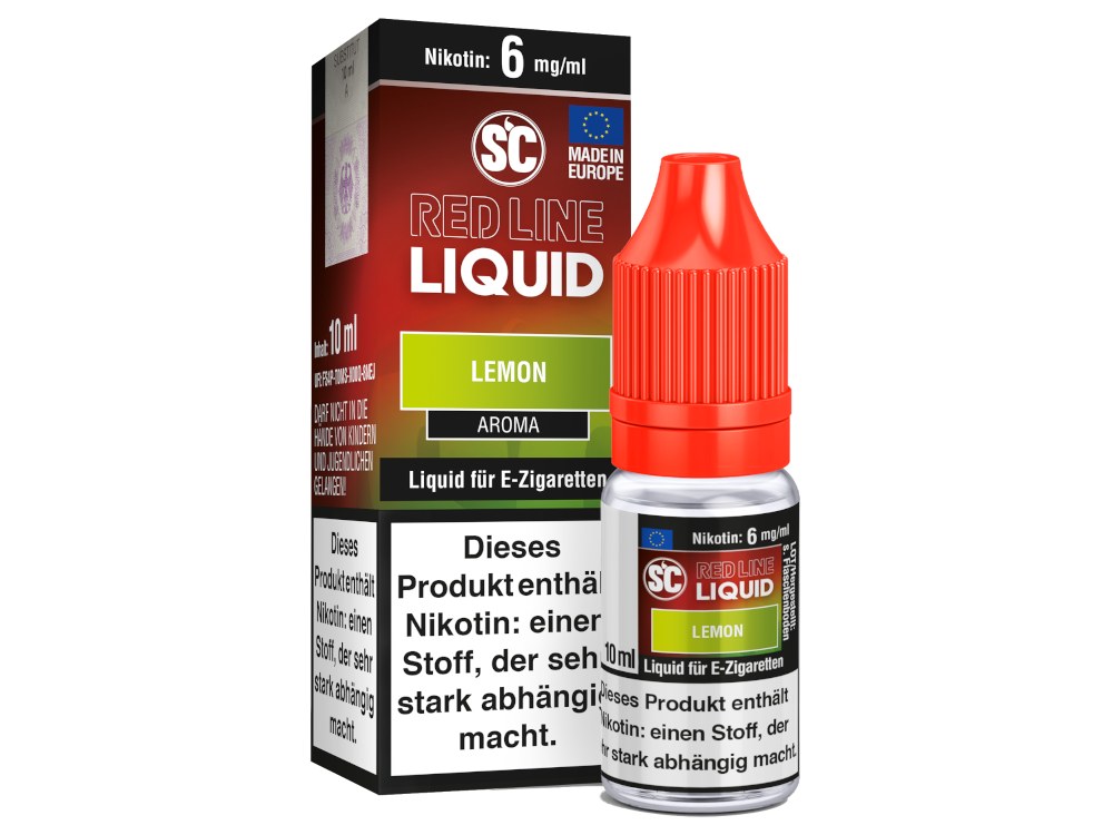 SC - Red Line Nikotin - Lemon