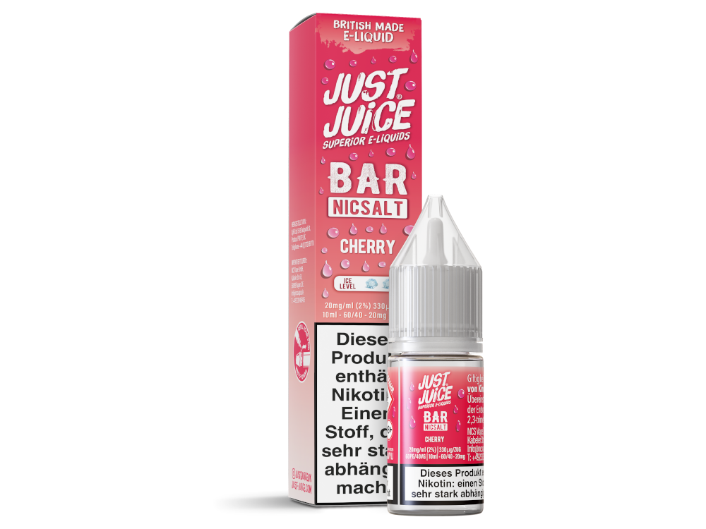 Just Juice - Bar - Nikotinsalz Liquid - Cherry