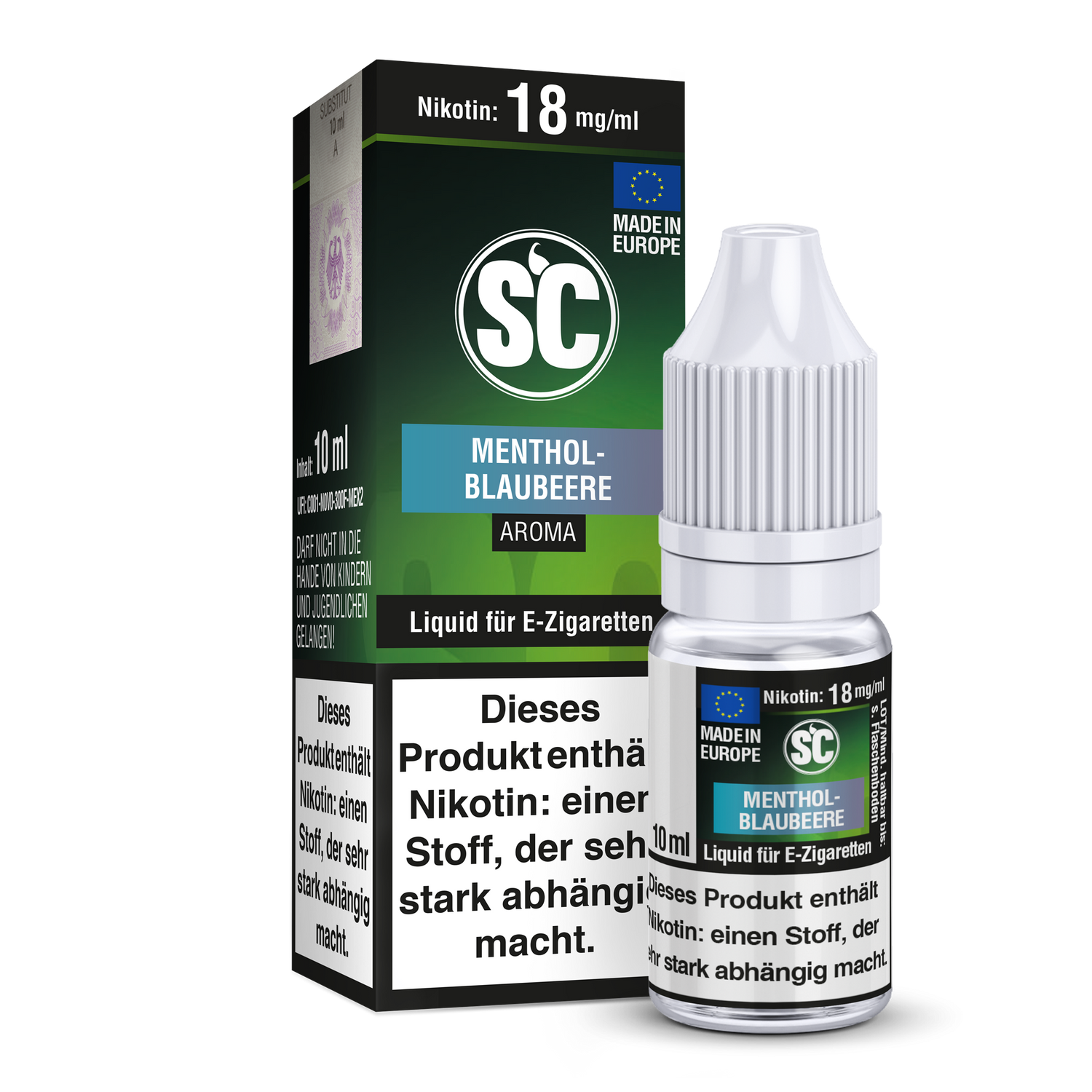Menthol-Blaubeere E-Liquid