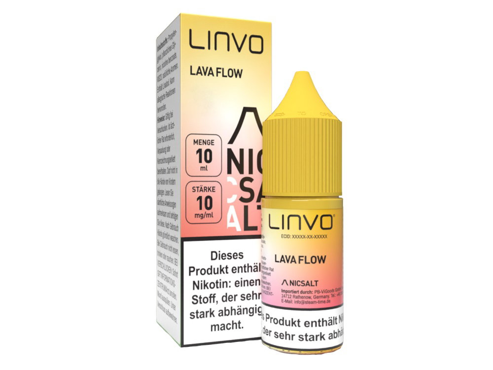 Linvo - Nikotinsalz Liquid - Lava Flow