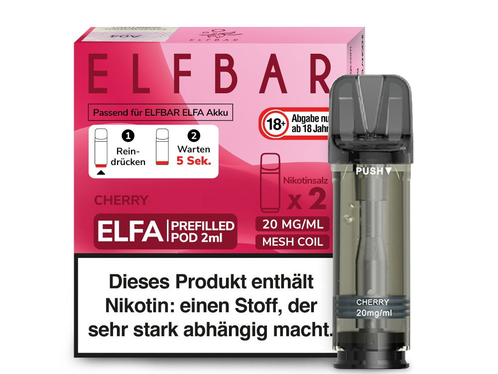 Elfbar Elfa Pod 20mg/ml (2 Stück) - Prefilled