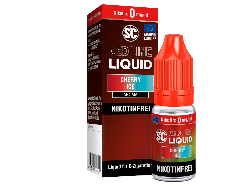 SC Red Line Cherry Ice Nikotinsalz-Liquid