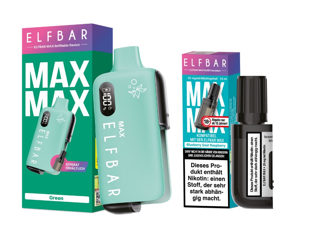 Elfbar Max Set inkl. Liquid Pod
