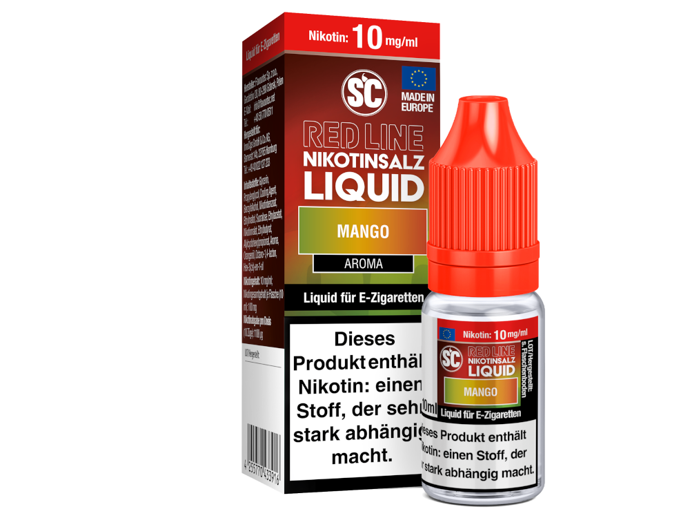 SC Red Line Mango Nikotinsalz-Liquid 10 mg/ml