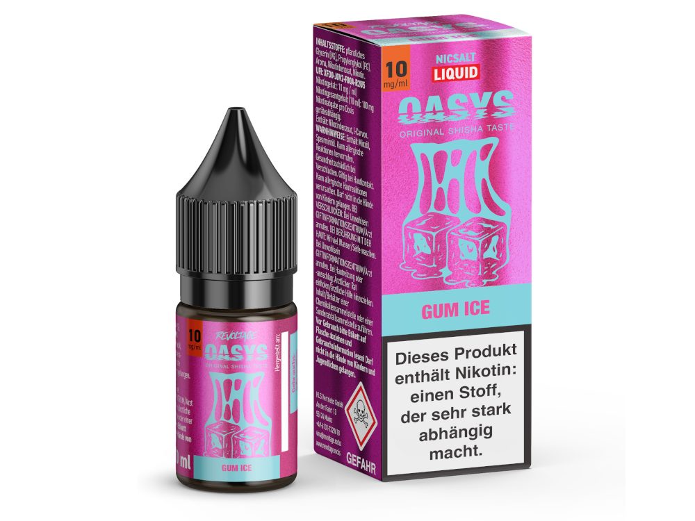 Revoltage OASYS Hybrid-Nikotinsalz-Liquid Gum Ice 10 mg/ml