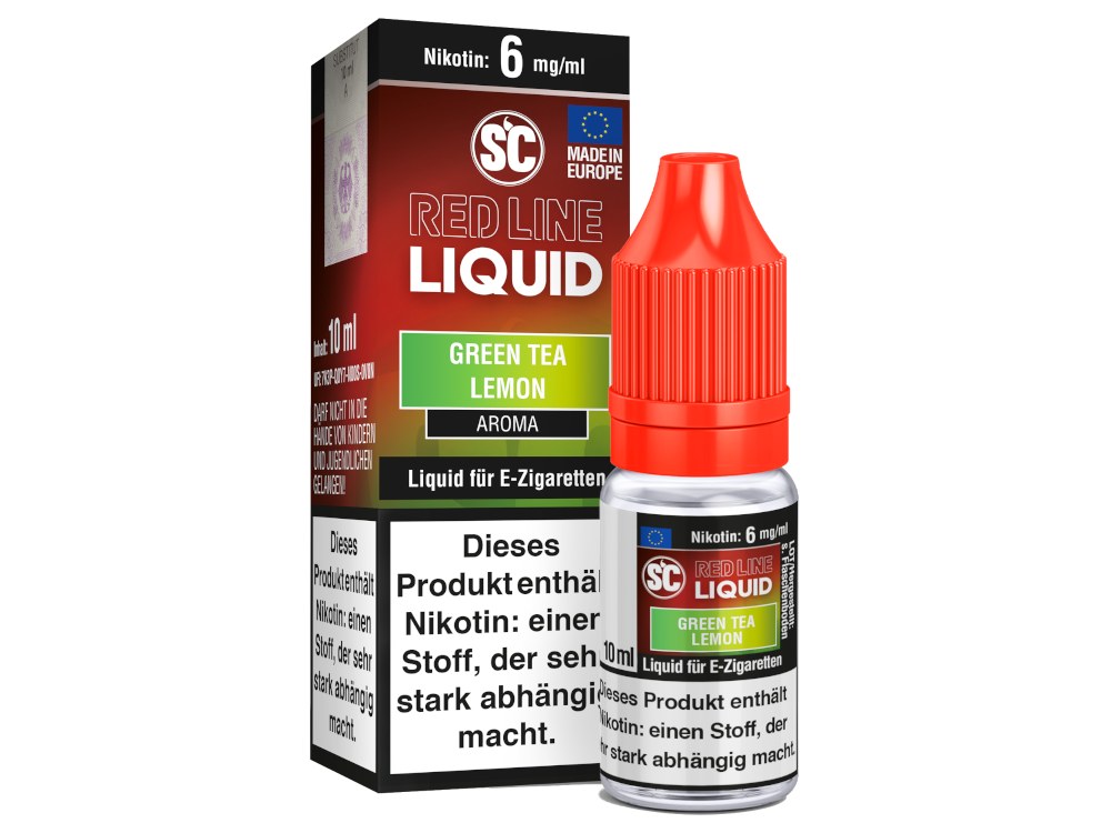 SC - Red Line Nikotin - Green Tea Lemon