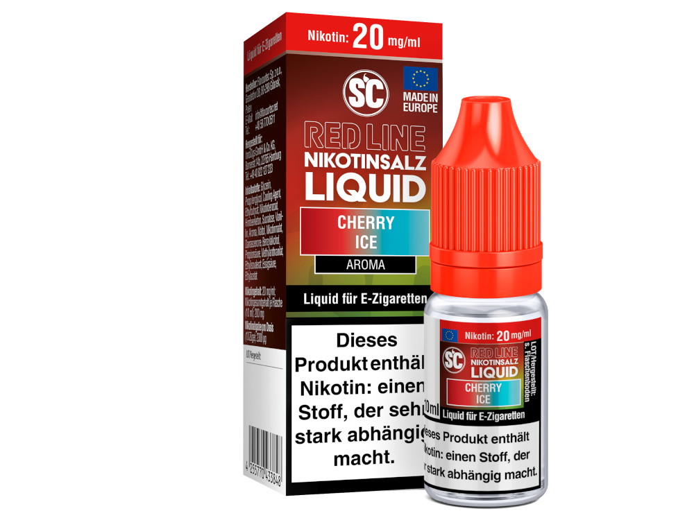 SC Red Line Cherry Ice Nikotinsalz-Liquid 20 mg/ml