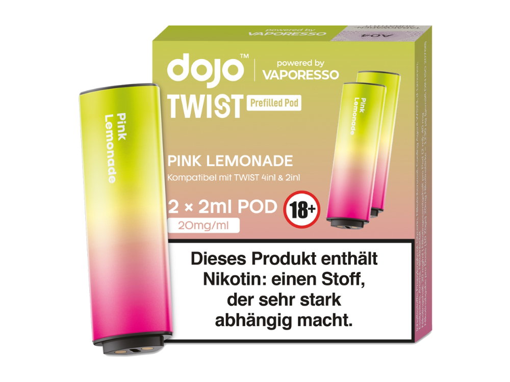 Vaporesso - Dojo - Twist Pod 20 mg/ml (2 Stück pro Packung) - Prefilled