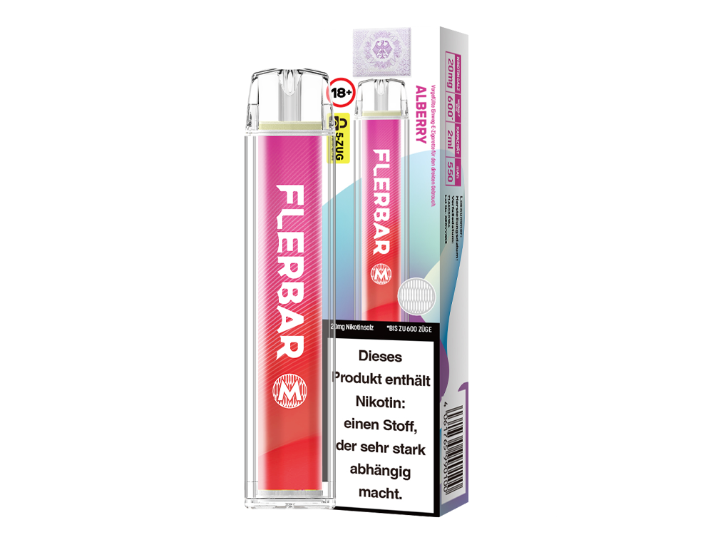 Flerbar - M Einweg E-Zigarette  - Prefilled