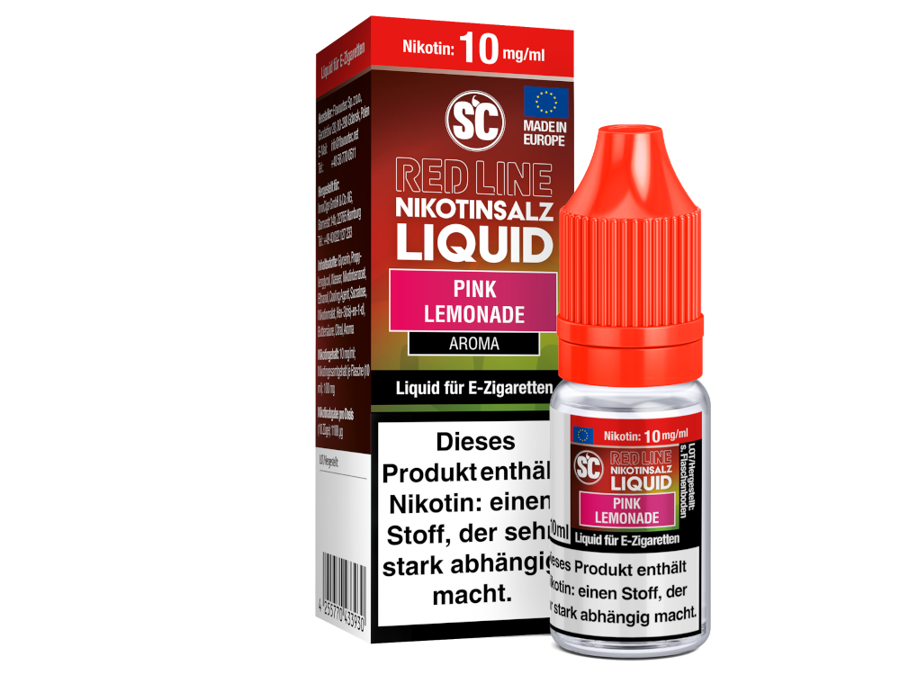 SC Red Line Pink Lemonade Nikotinsalz-Liquid 10 mg/ml