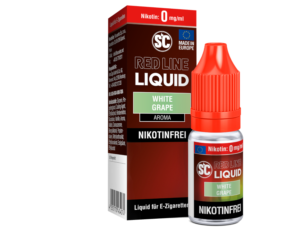 SC Red Line White Grape Nikotinsalz-Liquid
