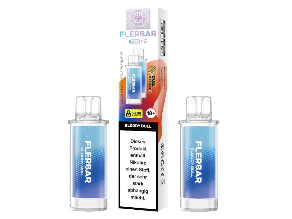 Flerbar - POD (2 Stück pro Packung) - Prefilled