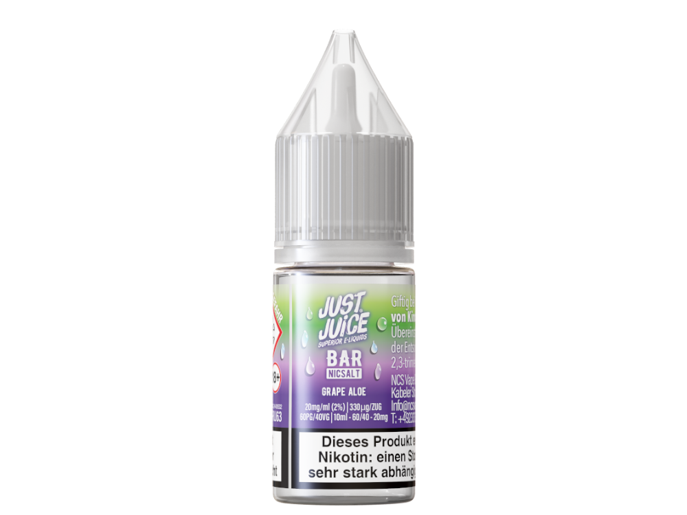 Just Juice - Bar - Nikotinsalz Liquid - Grape Aloe