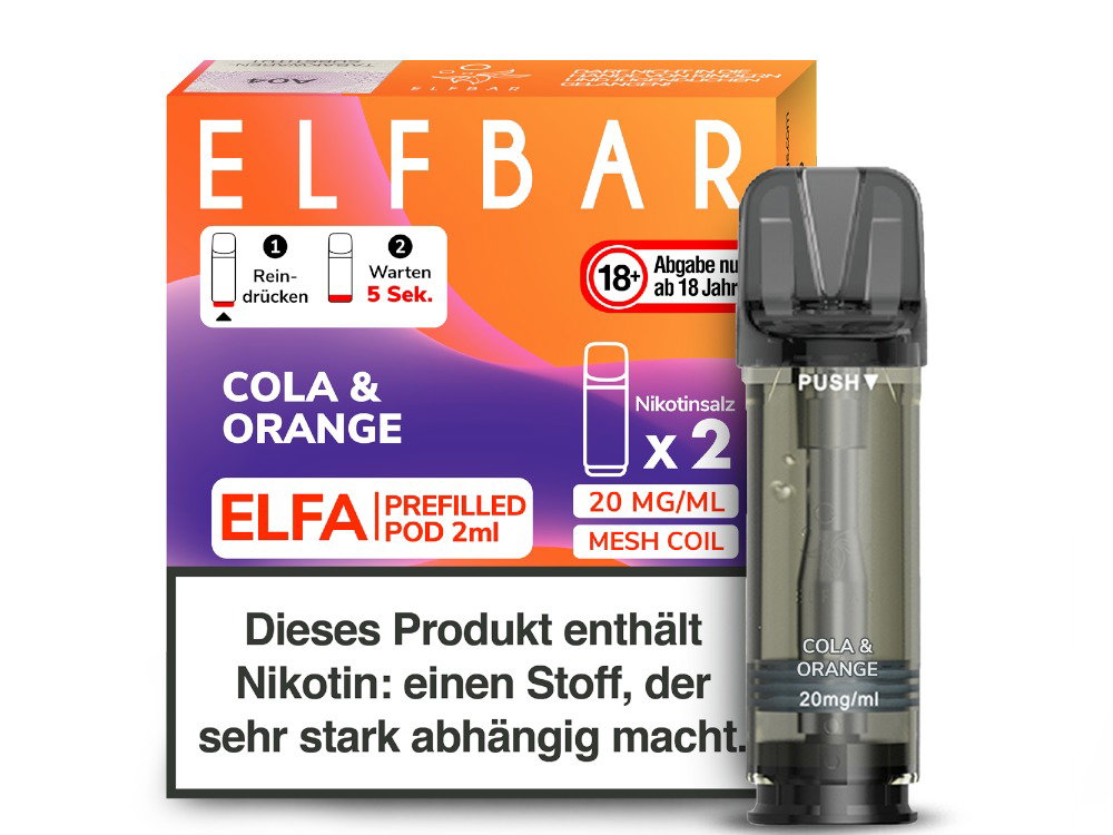 Elfbar Elfa Pod 20mg/ml (2 Stück) - Prefilled