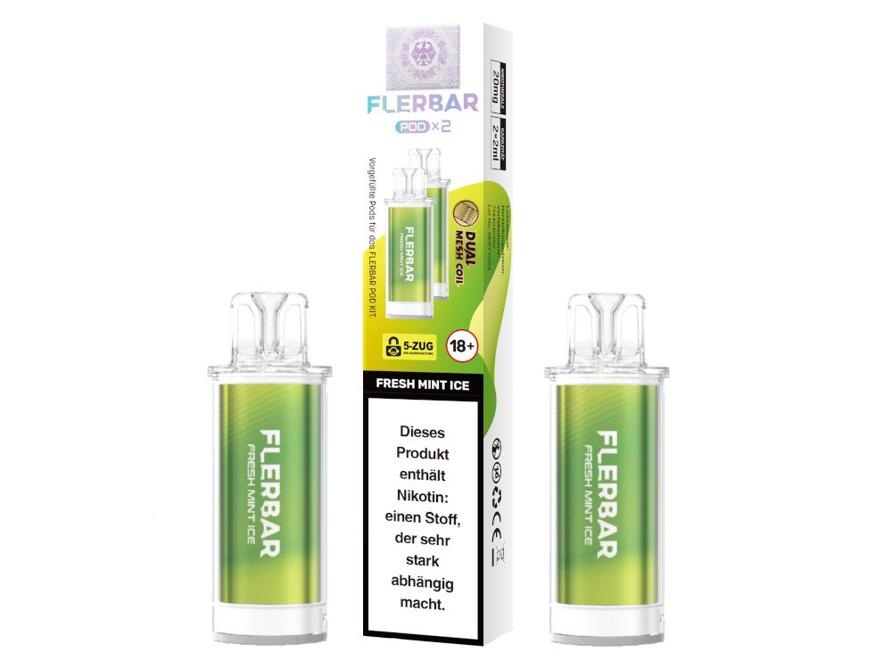 Flerbar - POD (2 Stück pro Packung) - Prefilled