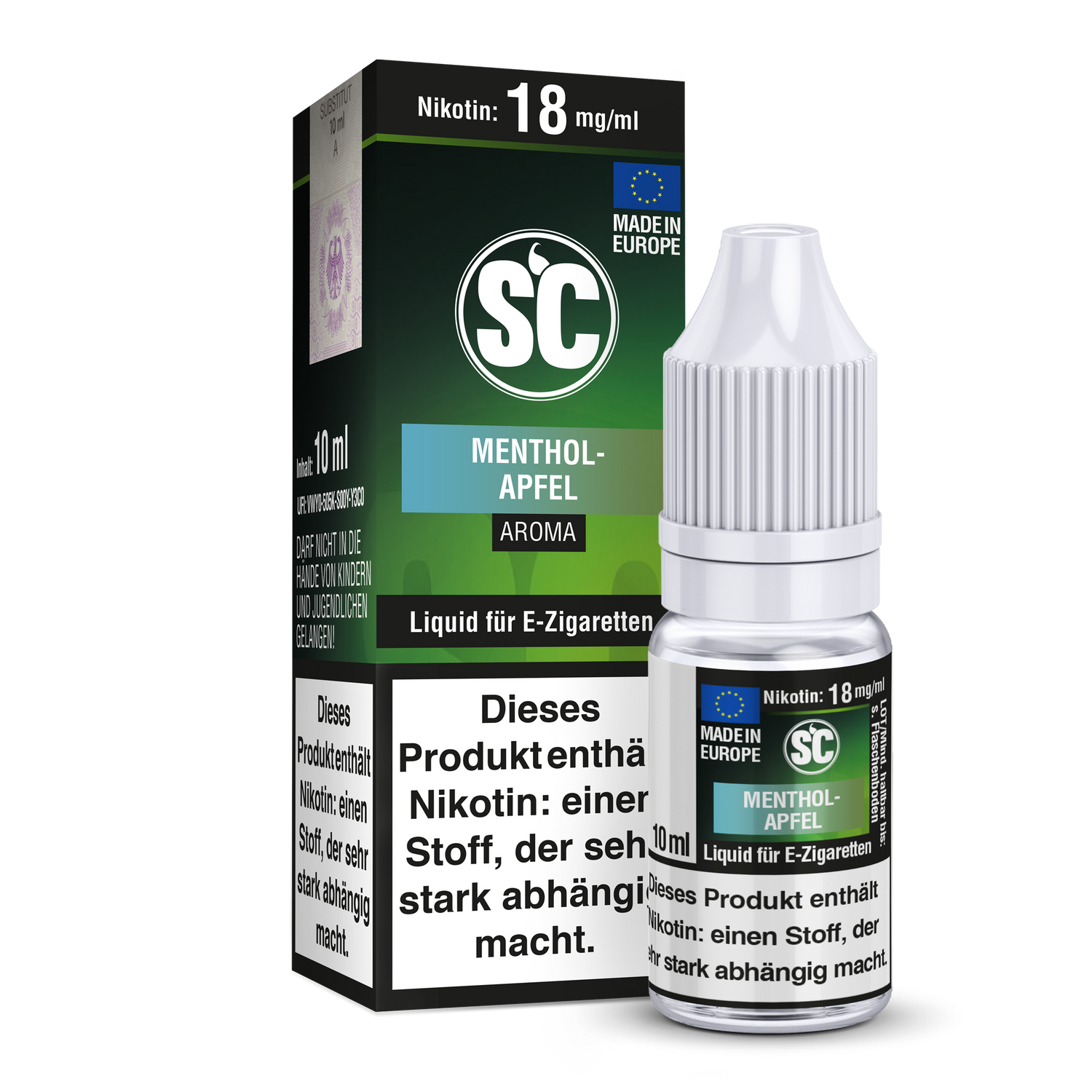 Menthol-Apfel E-Liquid
