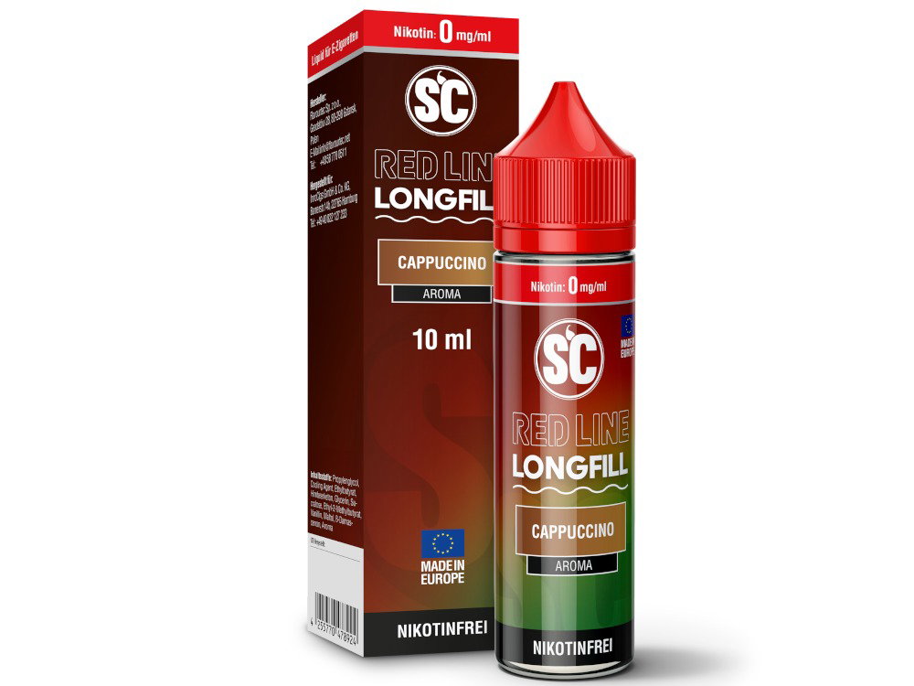 SC - Red Line Longfills 10 ml - Cappuccino