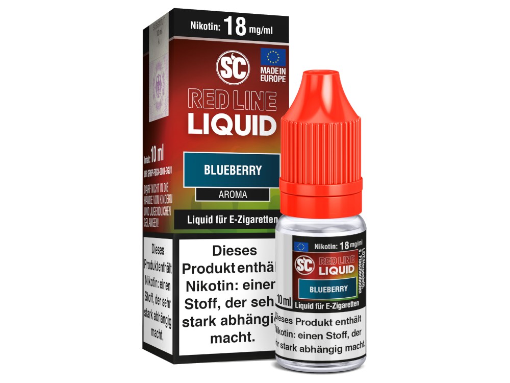 SC - Red Line Nikotin - Blueberry