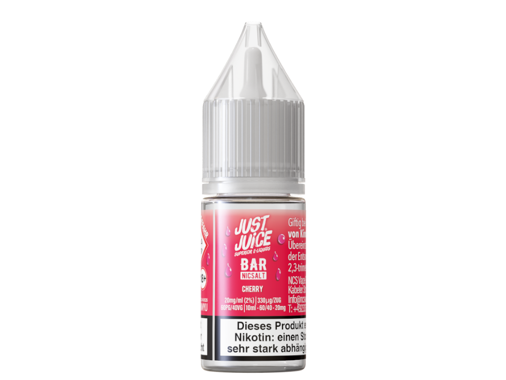 Just Juice - Bar - Nikotinsalz Liquid - Cherry