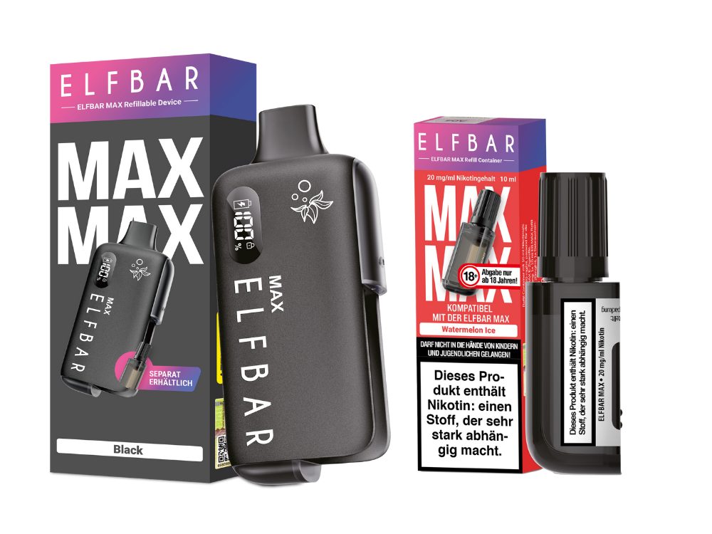 Elfbar Max Set inkl. Liquid Pod