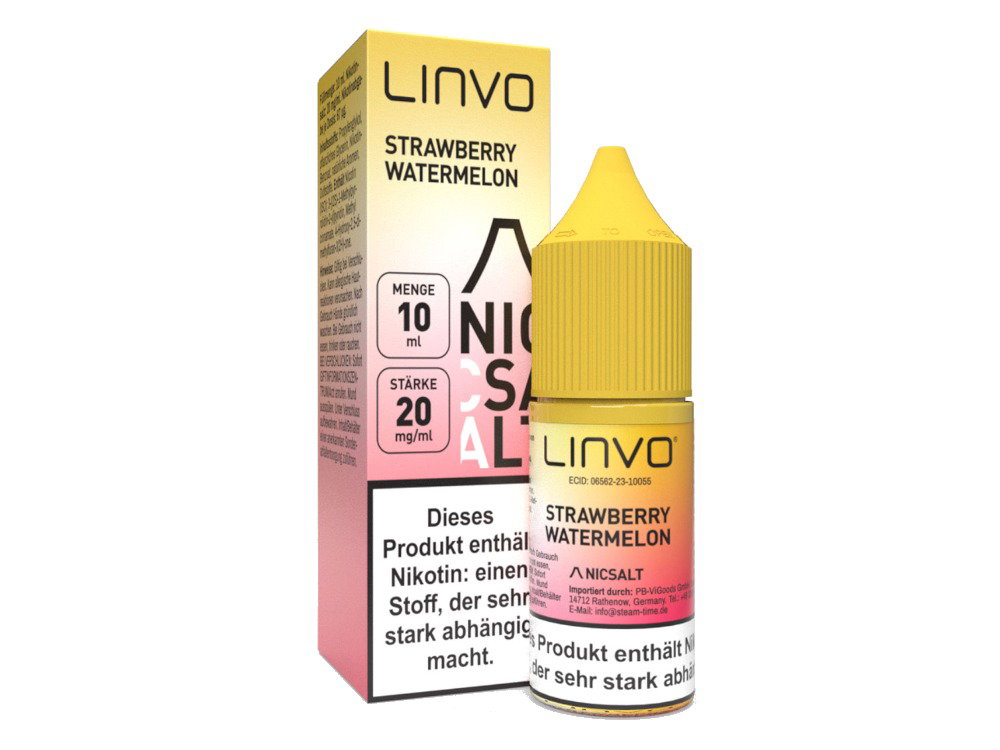 Linvo Nikotinsalz-Liquid Strawberry Watermelon 20 mg/ml