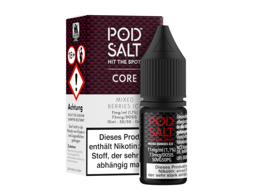 Pod Salt Core Nikotinsalz-Liquid Mixed Berries Ice